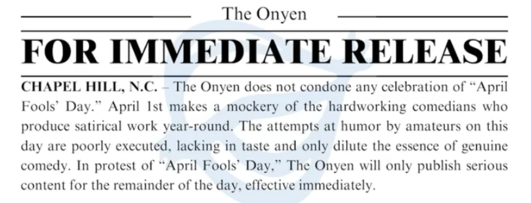 April Fools’
