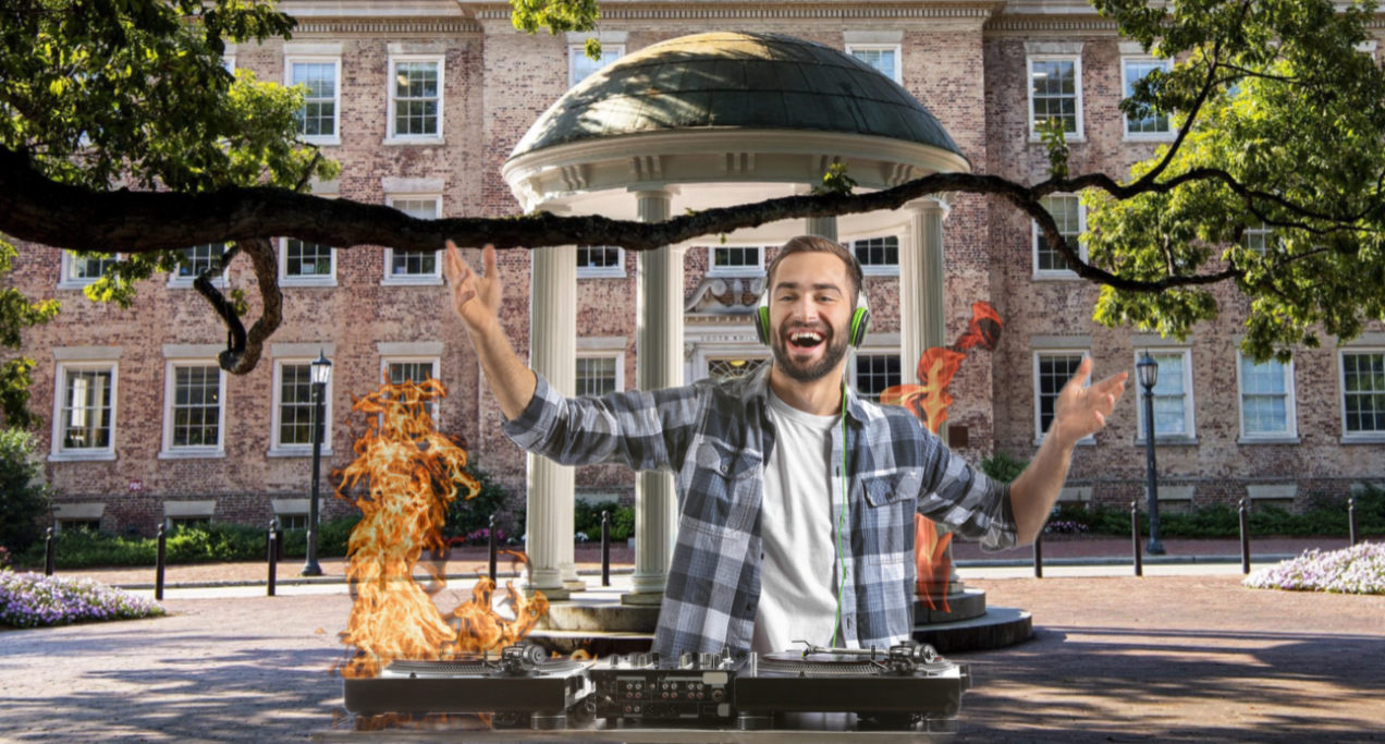 Recent rise in UNC fire drill evacuations found correlated to streams of my mixtape